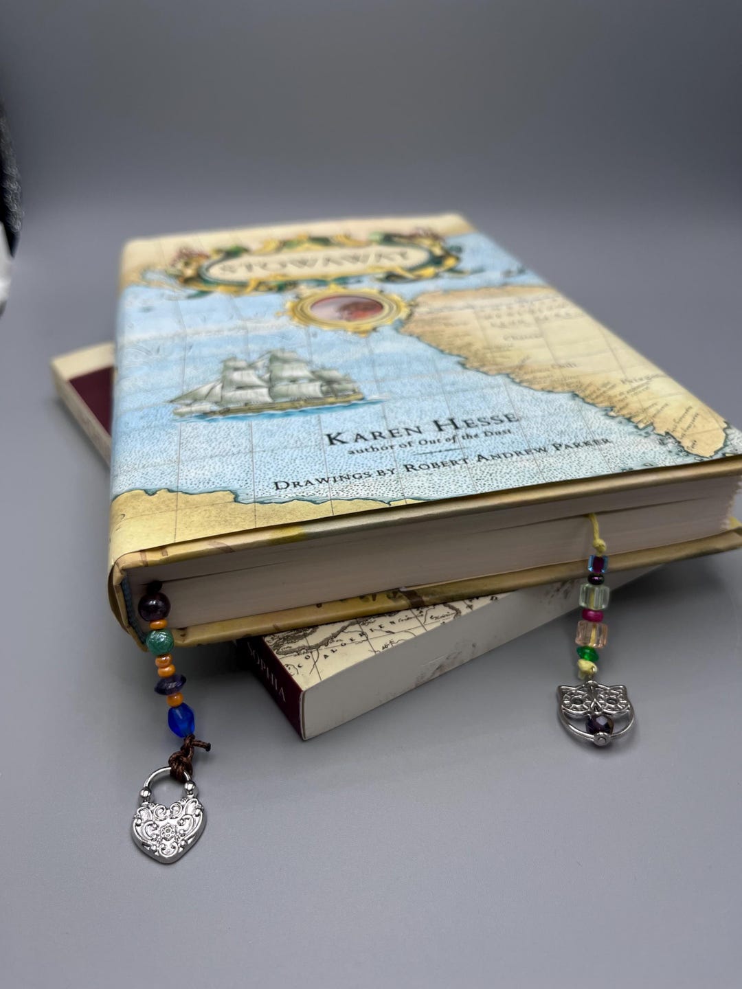 String Bookmark, Beaded Bookmark, Cord Bookmark, Book Marks, Book ...