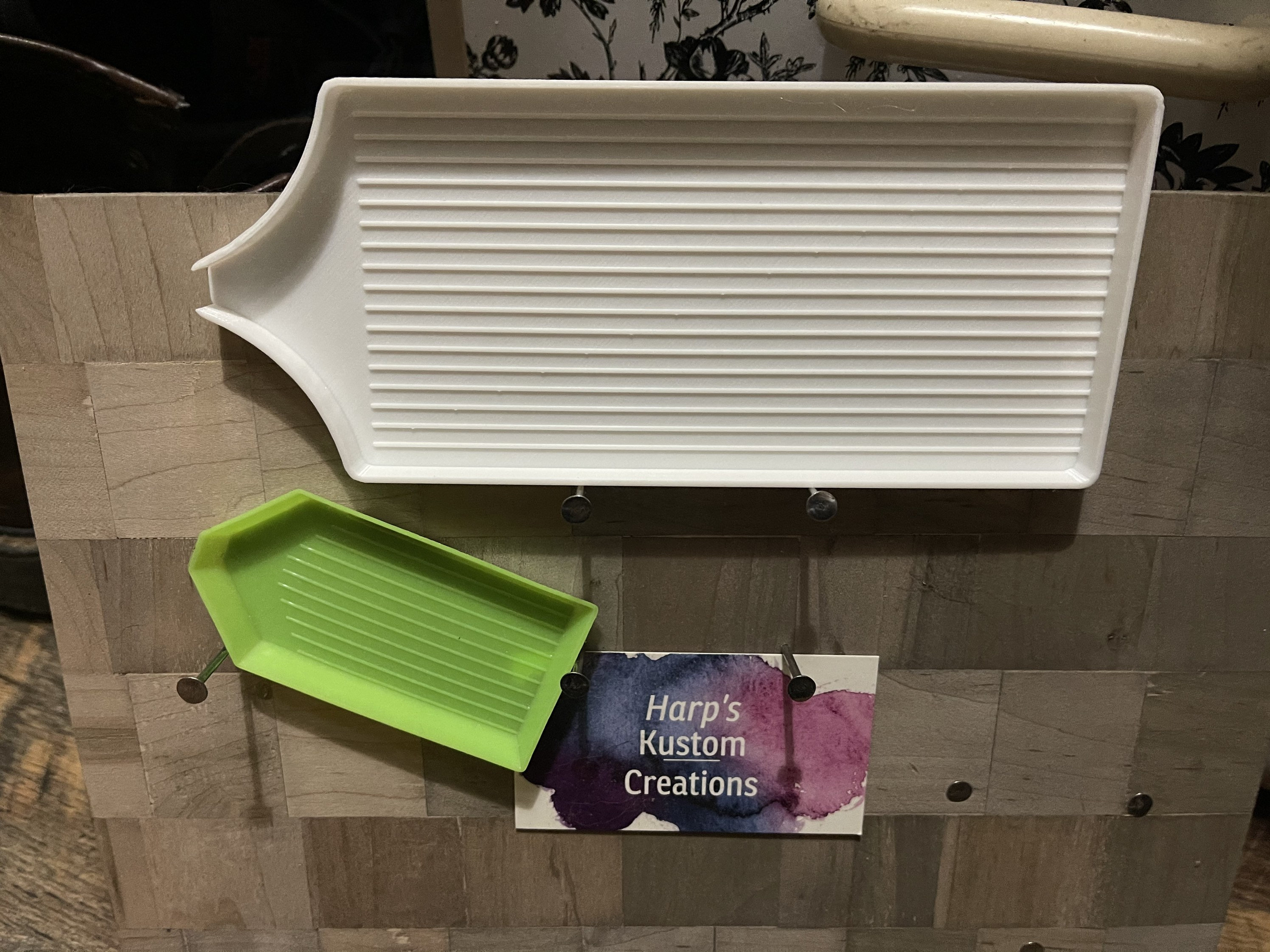 DIAMOND PAINTING TRAY white xl Etsy