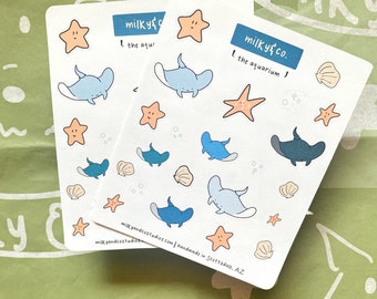 The Aquarium Sticker Sheet