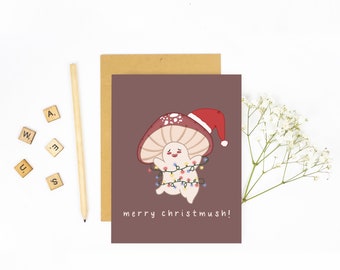 Merry Christmush - Christmas Holiday Card