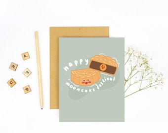 Happy Mooncake Festival Greeting Card