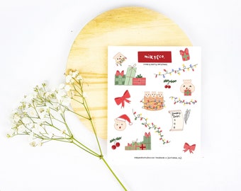 A Bao-y Merry Christmas Sticker Sheet