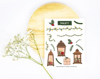 Light Up Christmas Sticker Sheet