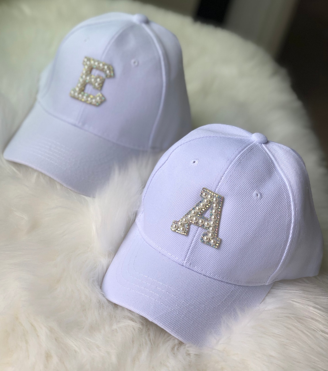 Customize Letter hats for Adult and kids Etsy