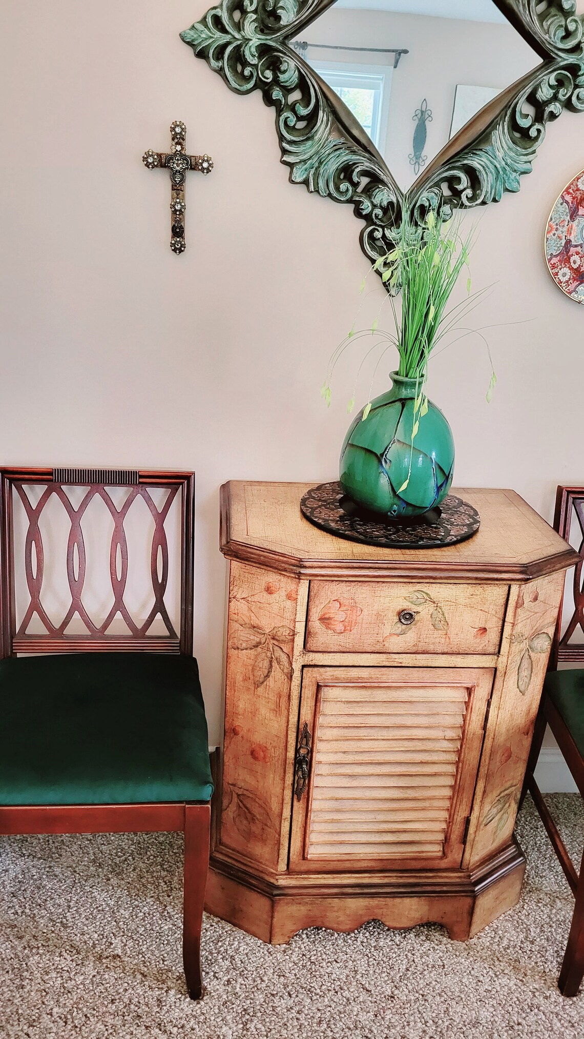 Handmade Gold Cross Metal Wall Cross Gold Hanging Cross Etsy