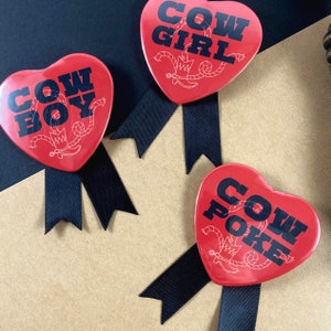 Cowboy / Cowgirl / Cowpoke | Pinback button