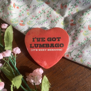 Lumbago Pinback Button || RDR2