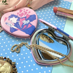 Michael&#39;s Bleeding Heart Compact Mirror