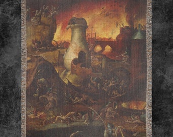Hieronymus Bosch Hell Woven Filt