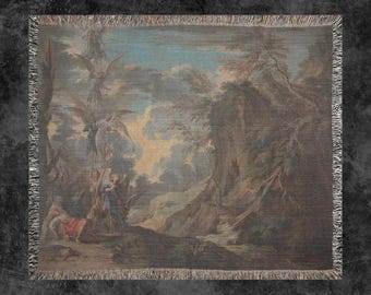 Angels in the Sky Woven Blanket