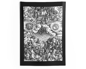 Scene from the Apocalypse Albrecht Durer Epic woodcut Tapestry