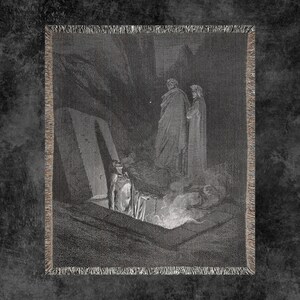 Gustave Dore Paradise Lost Woven Blankets