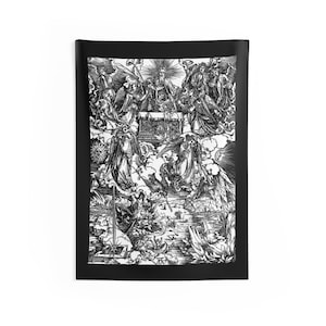 The Seven Angels with Trumpets ALBRECHT DÜRER woodcut Tapestry