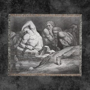 Gustave Dore Woven Blanket
