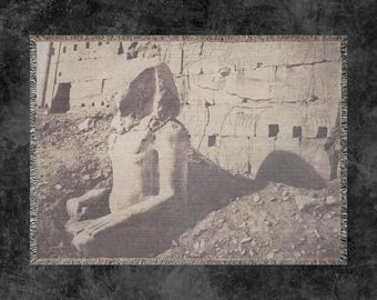 Antike Sphinx Webdecke