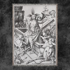 Coperta tessuta della Resurrezione di Cristo