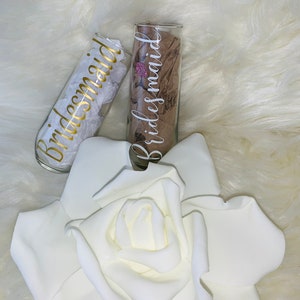 Bridesmaid Champagne Glass