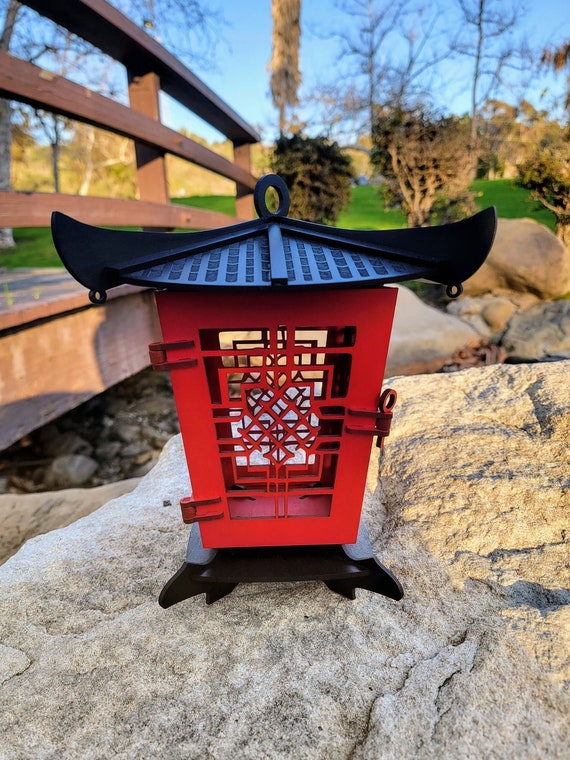 Solar japanese lanterns outdoor deals