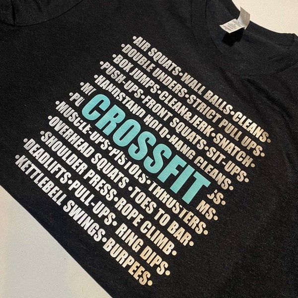 Crossfit Shirt - Etsy