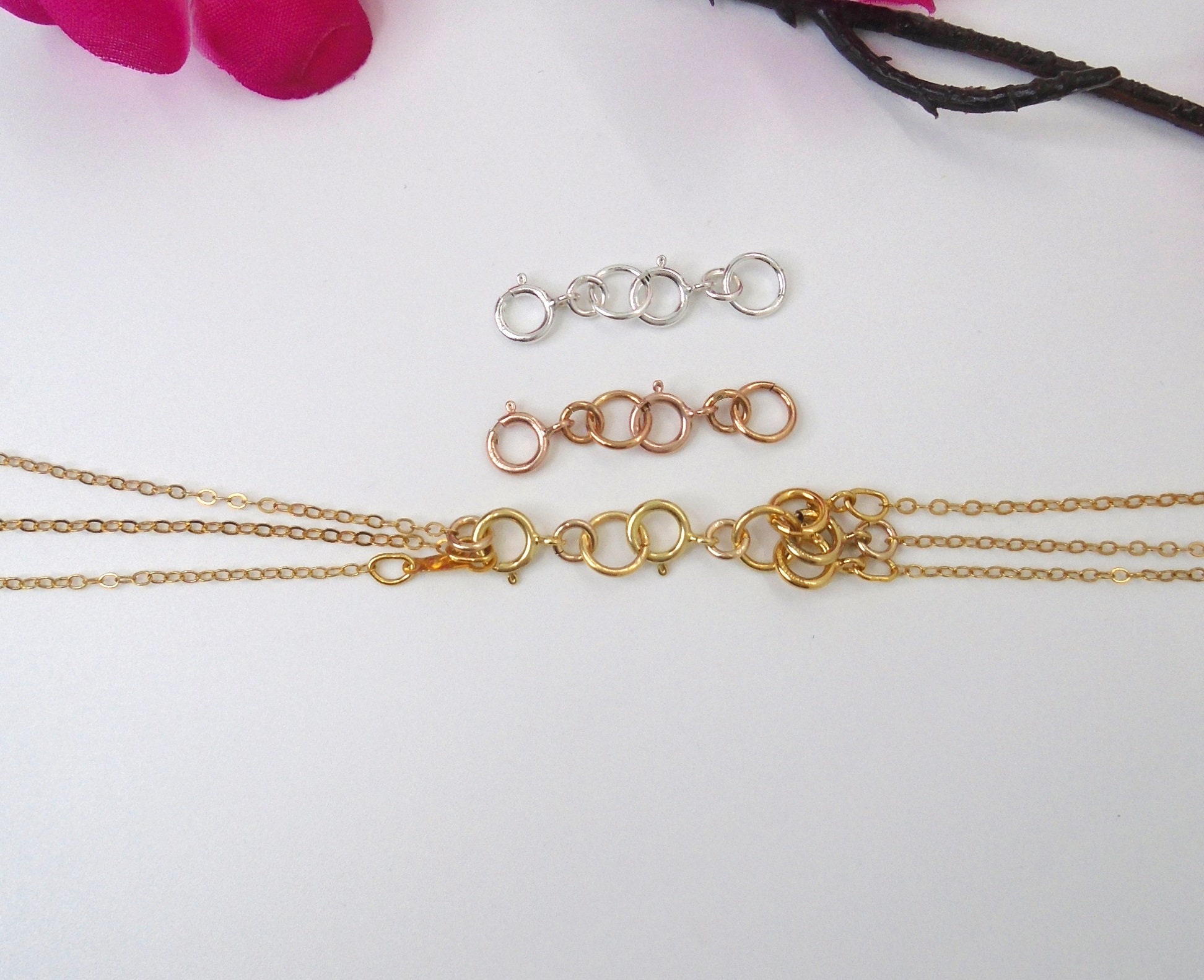 Layered Necklace Multi Clasp Detangler / Multi Strand Necklace Etsy