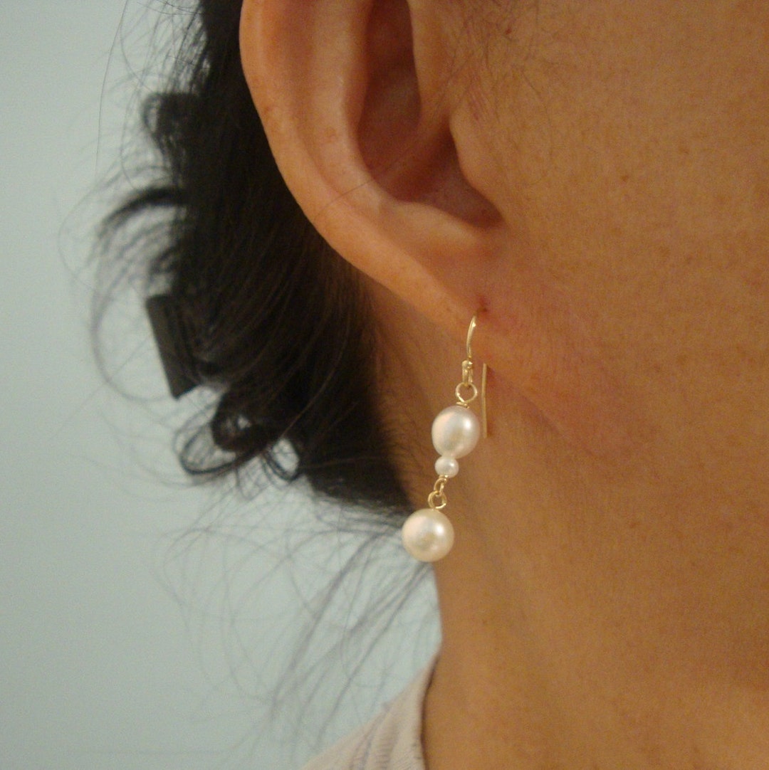 Gerardo Sacco Orecchini in argento e perle 27166b