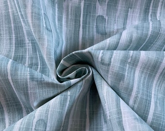 Teal Coastal Decorating Fabric, Draperies, Curtains, Pillows, etc.  Nice thick fabric with a linen look without the wrinkles.