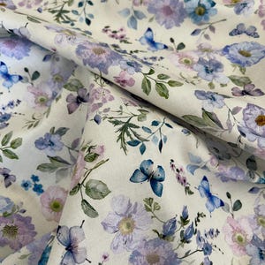 Floral Delight Cotton Fabric Set