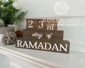 Ramadan Calendar Block Set