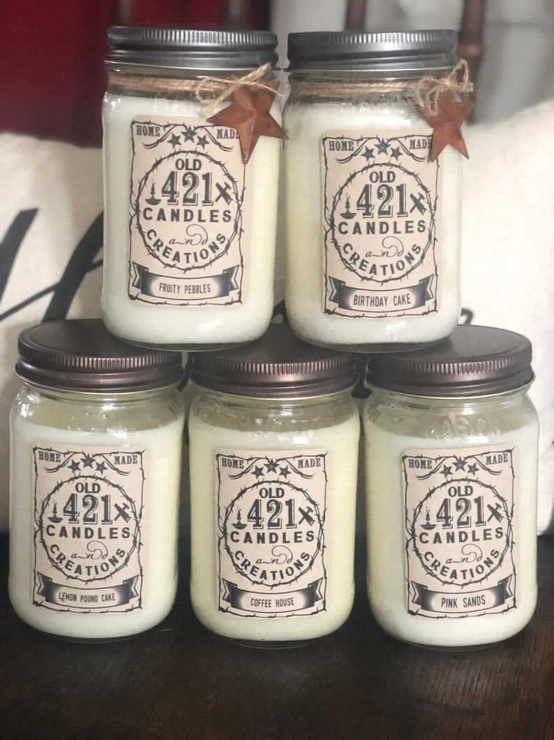 Cashmere Petals Candle Floral Fragrance Soy Wax Candle Etsy