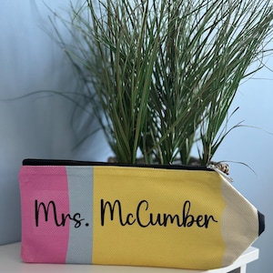 Personalized Pencil Pouch