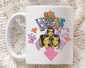 Full House Mug, 90s Nostalgia, 11 oz Coffee Cup