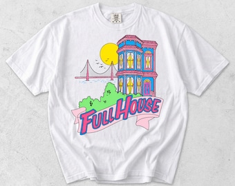 Full House Unisex Adult T-shirt, 90s nostalgia