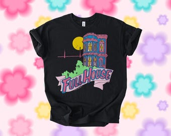 Camiseta unisex para adultos Full House, nostalgia de los 90