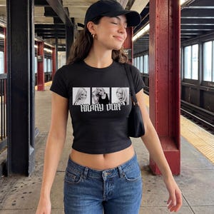 Hilary Duff Y2K Metamorphosis cropped baby-T-shirt, volwassenen, uniseks