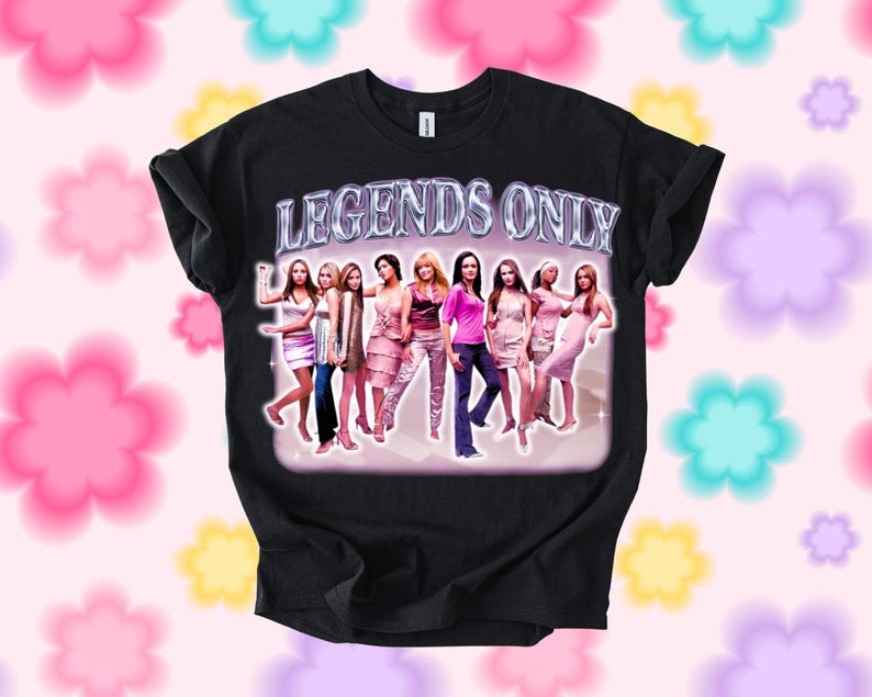 Hilary Duff, Mary-Kate and Ashley Y2K Graphic T Shirt, Adult Unisex image 2