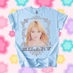 Hilary Duff Y2K-T-shirt, T-shirt jaren 2000