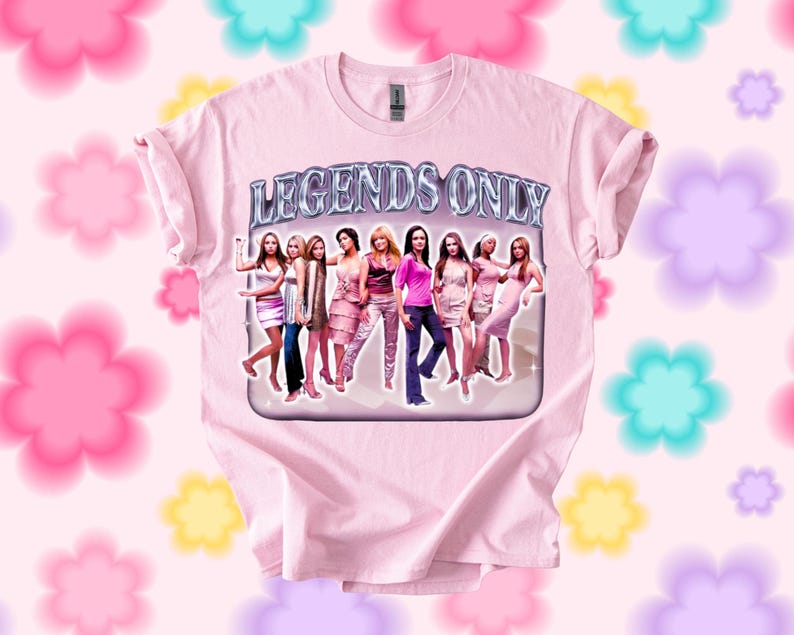 Hilary Duff, Mary-Kate and Ashley Y2K Graphic T Shirt, Adult Unisex image 5