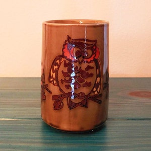 Vintage Owl Mug
