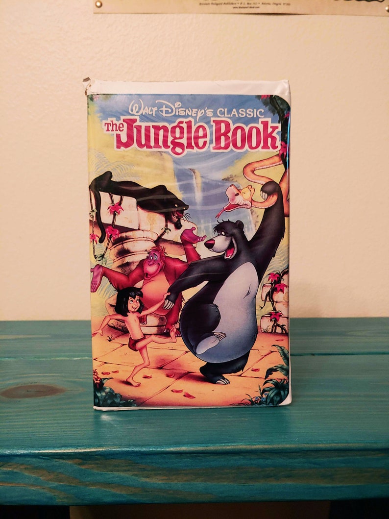 The Jungle Book 1967 VHS Tape | Etsy