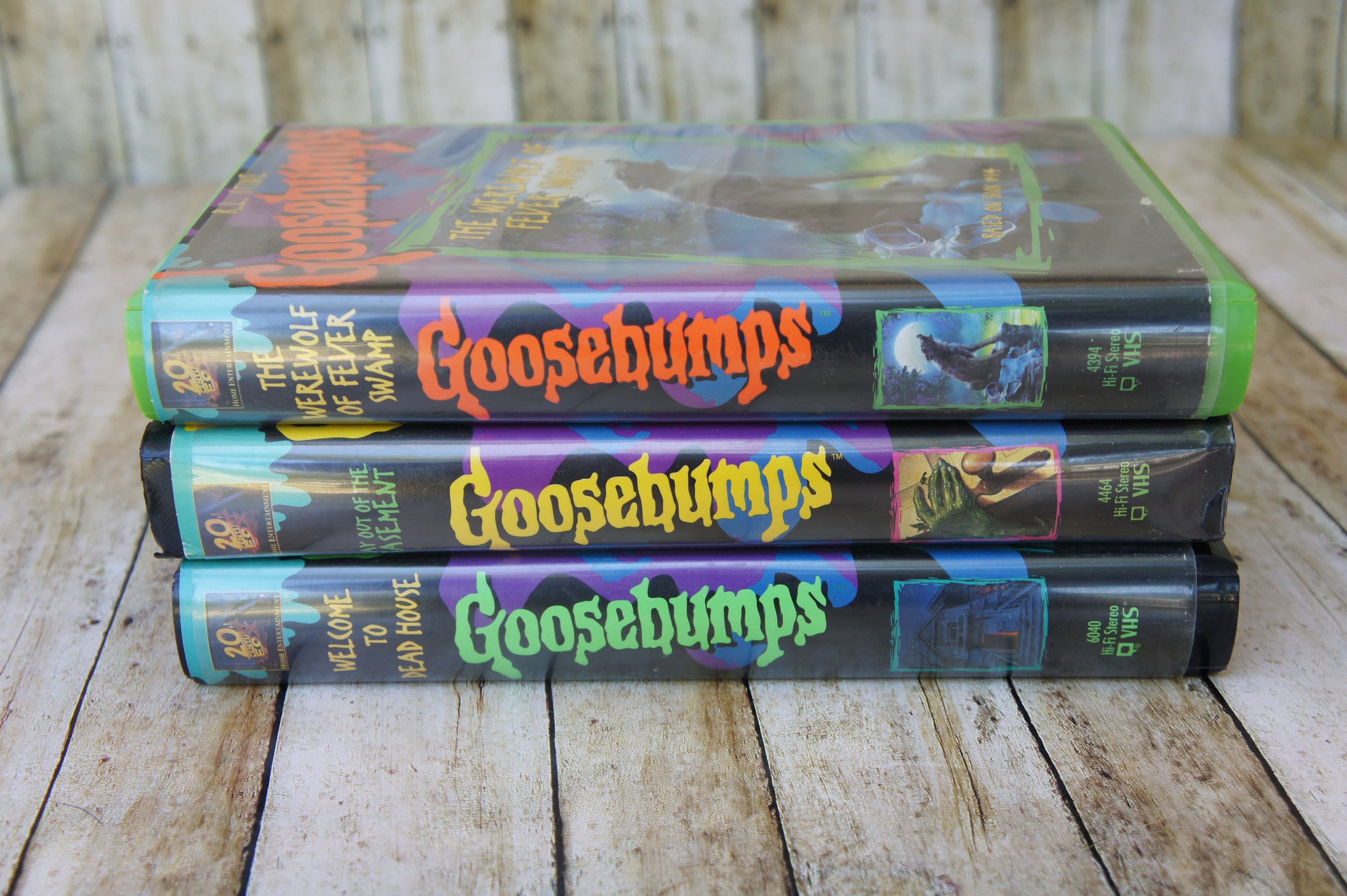 Goosebumps VHS Tapes Choose One Etsy