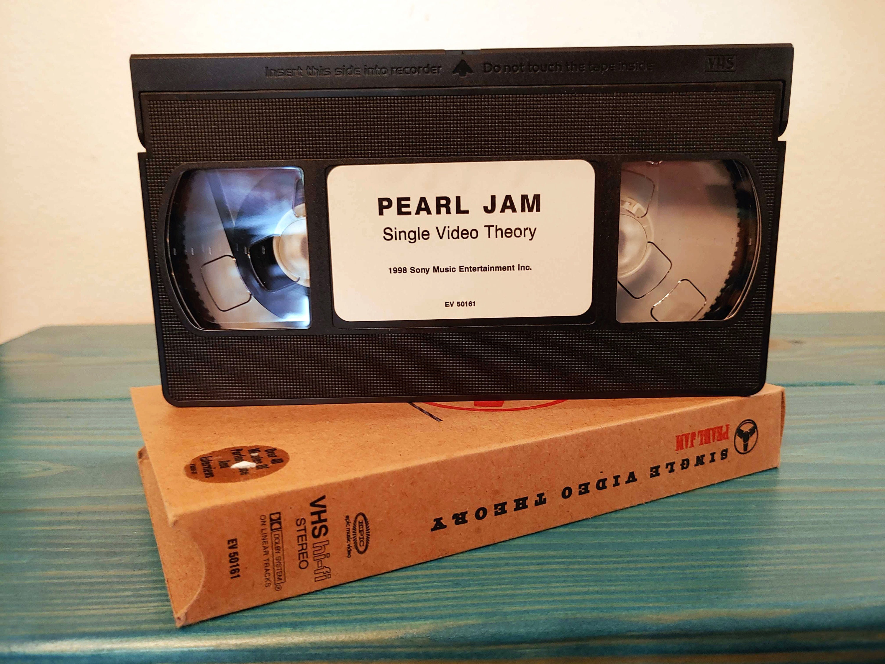 Pearl Jam Single Video Theory VHS Etsy