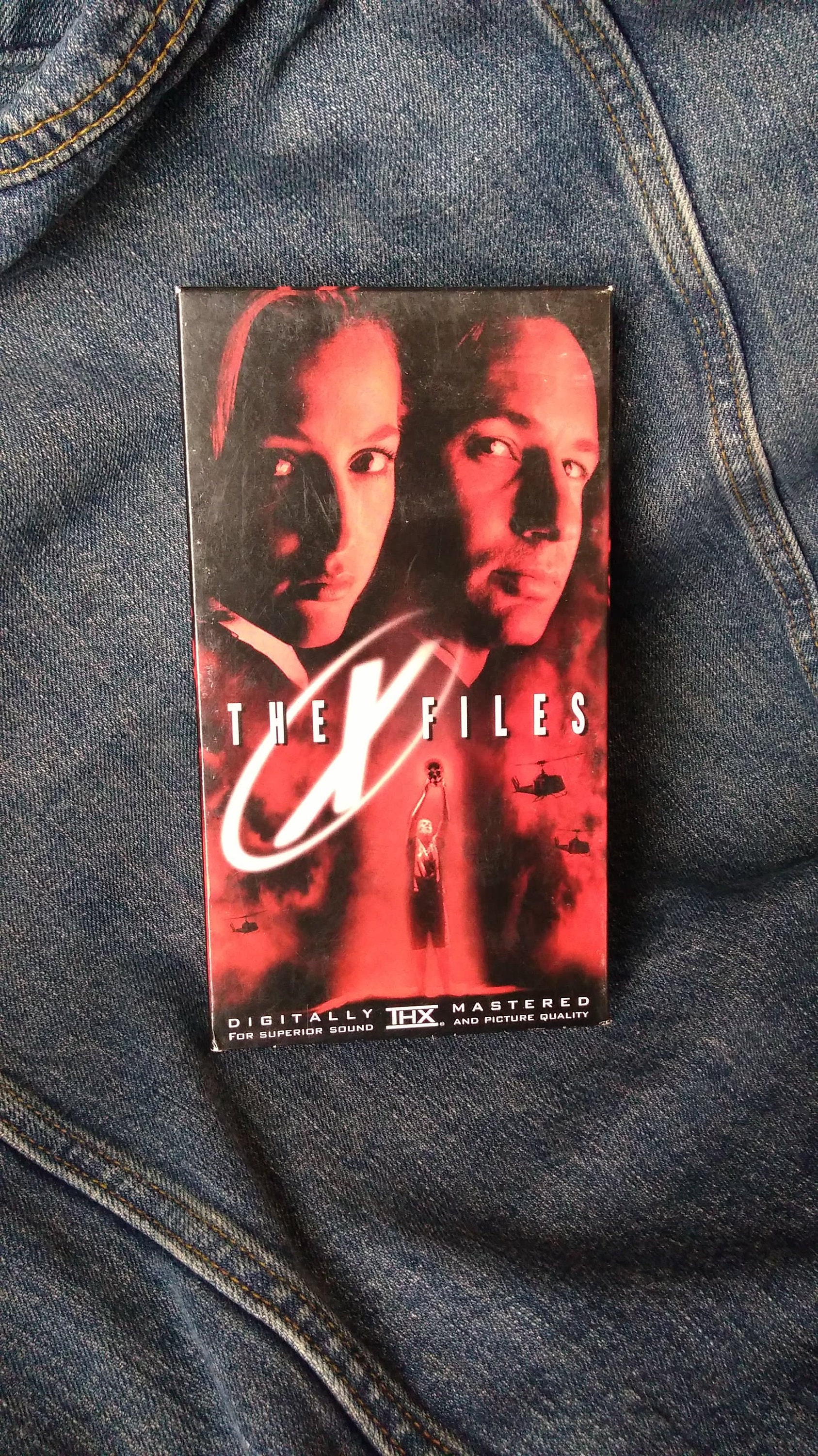 The XFiles Movie 1998 VHS Tape Etsy
