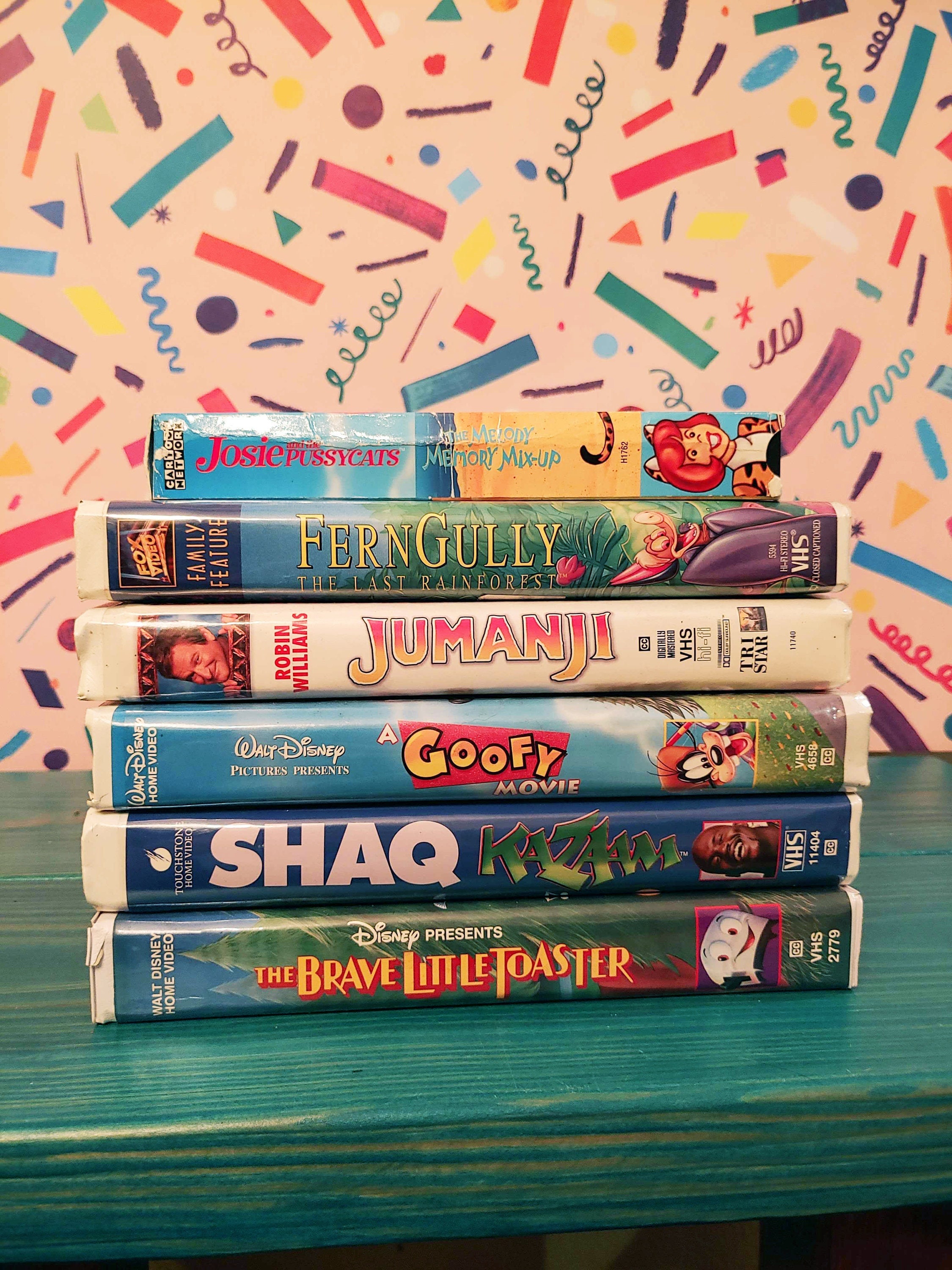 80s/90s Childhood Favorite Movies VHS Tapes choose One Etsy