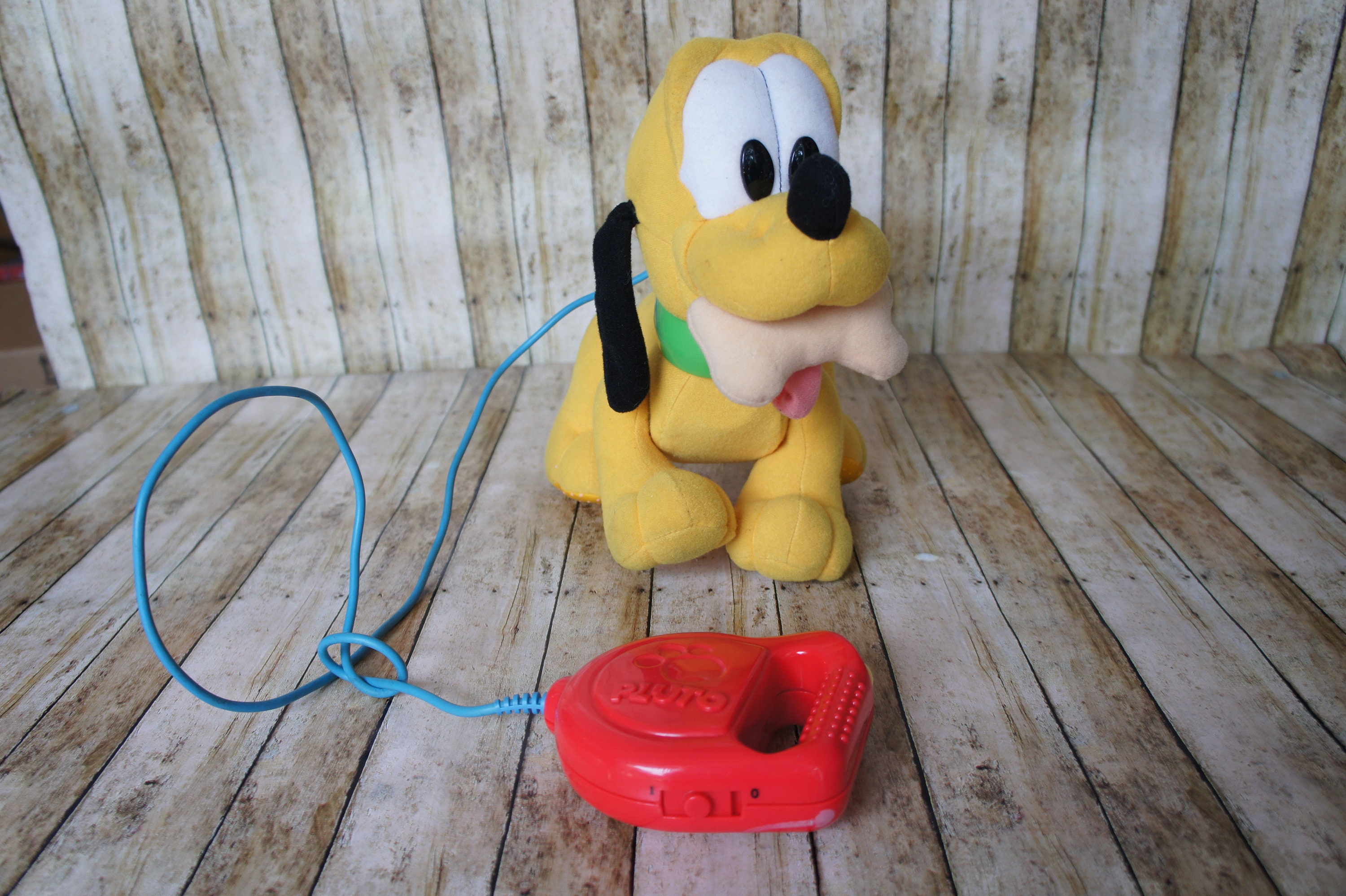 pluto walking dog toy