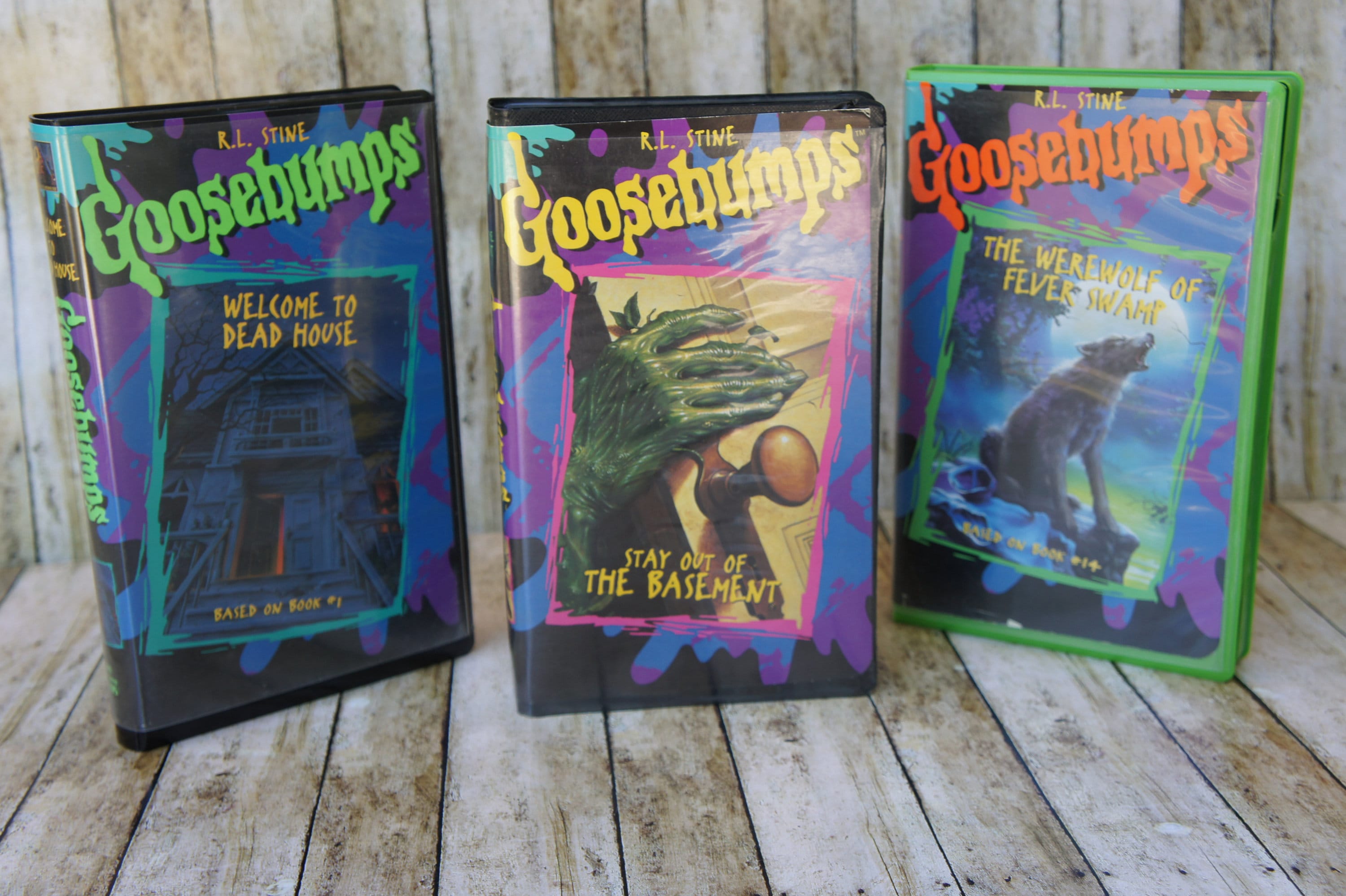 Goosebumps VHS Tapes Choose One Etsy