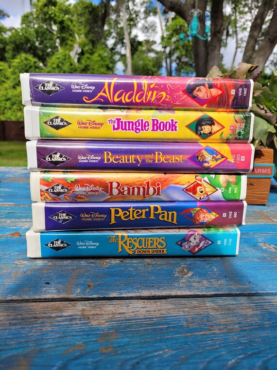 Original Disney Black Diamond VHS Tapes Etsy Australia