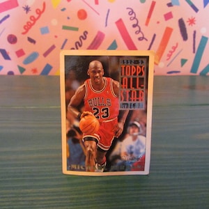 Michael Jordan Topps All-Stars 1st Team #101 Basketball Card