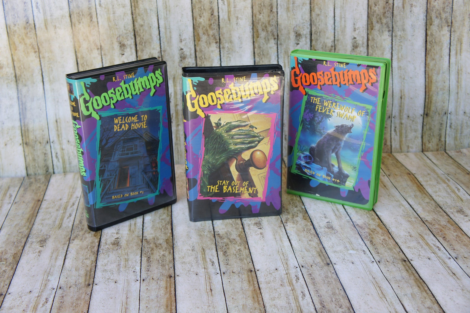 Goosebumps VHS Tapes Choose One Etsy
