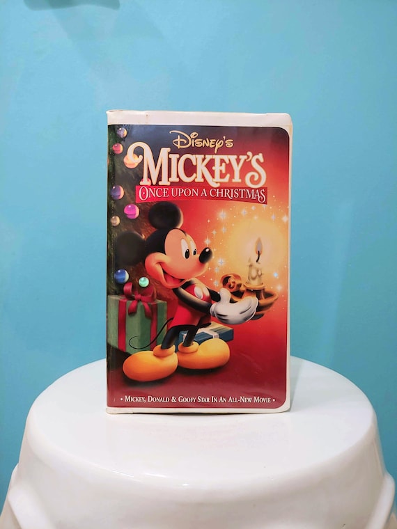 Opening To Mickey's Once Upon A Christmas 1999 Vhs Mickey's Once Upon a Christmas 1999 VHS | Etsy