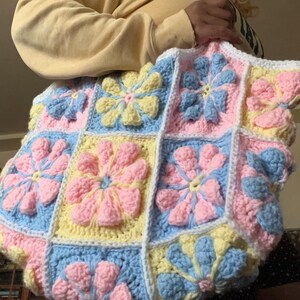 Crochet Flower bag